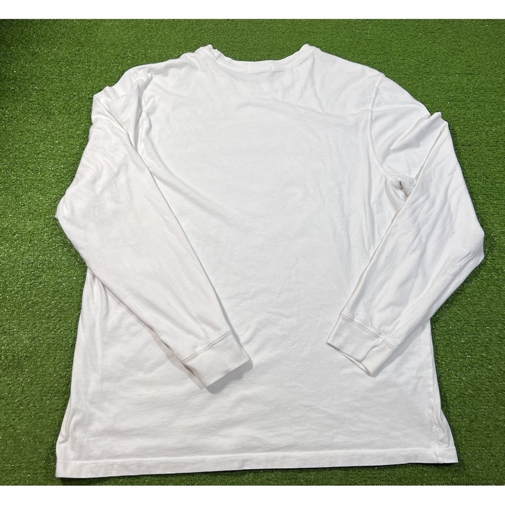 Nuuds Long Sleeve Shirt Mens MED. ‎ Oversized Vintage Cotton Crewnecck Tee - Picture 7 of 7